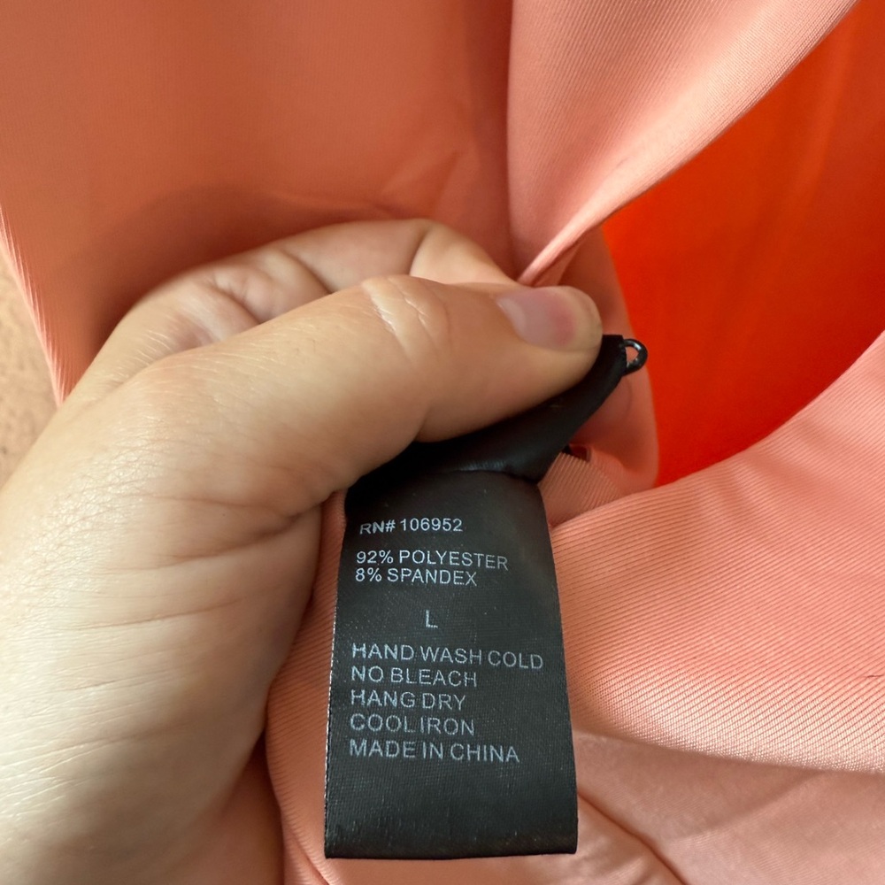BLVD Collection 🍑 Peach Mini Dress - Picture 4 of 4